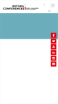 Mobile Screenshot of estorilconferences.com